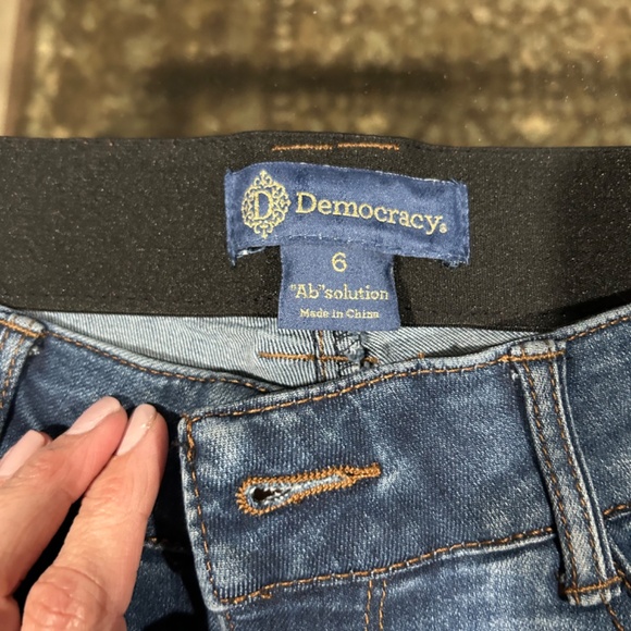 Democracy Women's Boot Cut Jeans - Blue - Picture 3 of 4